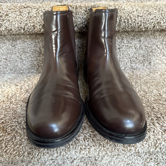 Cole Haan Men's Brown Leather Chelsea Boots - Picture 4 of 14